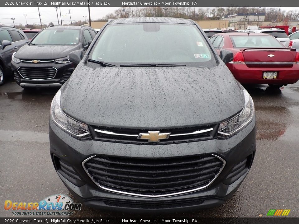 2020 Chevrolet Trax LS Nightfall Gray Metallic / Jet Black Photo #8