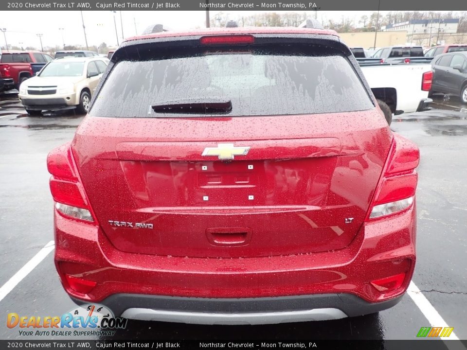 2020 Chevrolet Trax LT AWD Cajun Red Tintcoat / Jet Black Photo #4