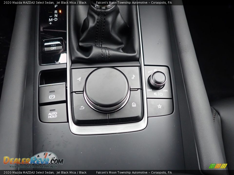 2020 Mazda MAZDA3 Select Sedan Jet Black Mica / Black Photo #14