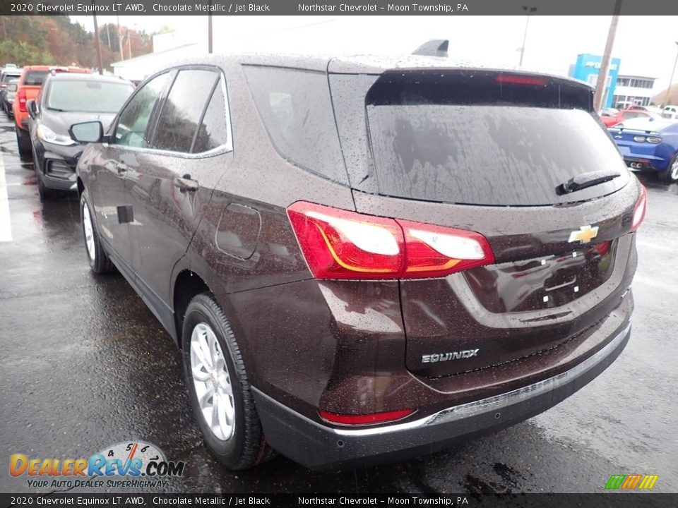 2020 Chevrolet Equinox LT AWD Chocolate Metallic / Jet Black Photo #3