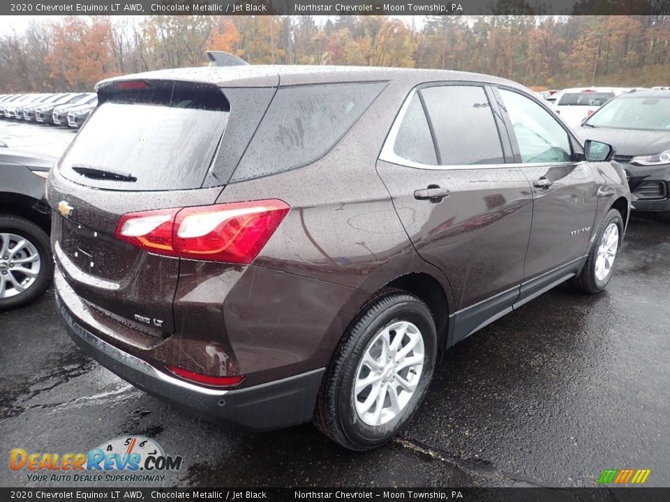 2020 Chevrolet Equinox LT AWD Chocolate Metallic / Jet Black Photo #5