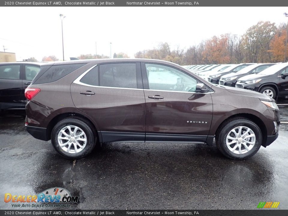 2020 Chevrolet Equinox LT AWD Chocolate Metallic / Jet Black Photo #6