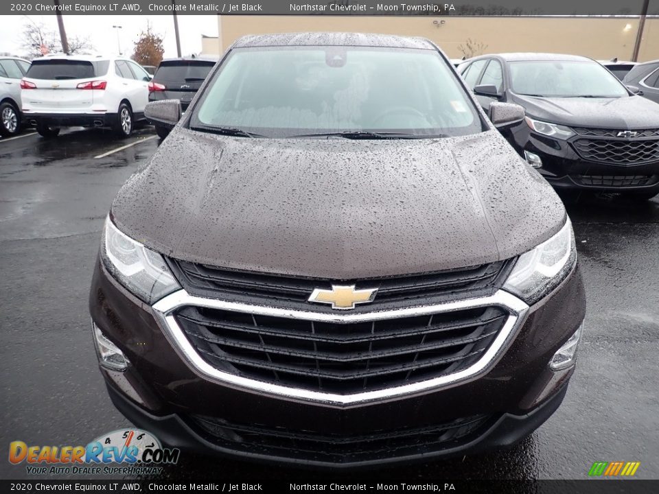 2020 Chevrolet Equinox LT AWD Chocolate Metallic / Jet Black Photo #8