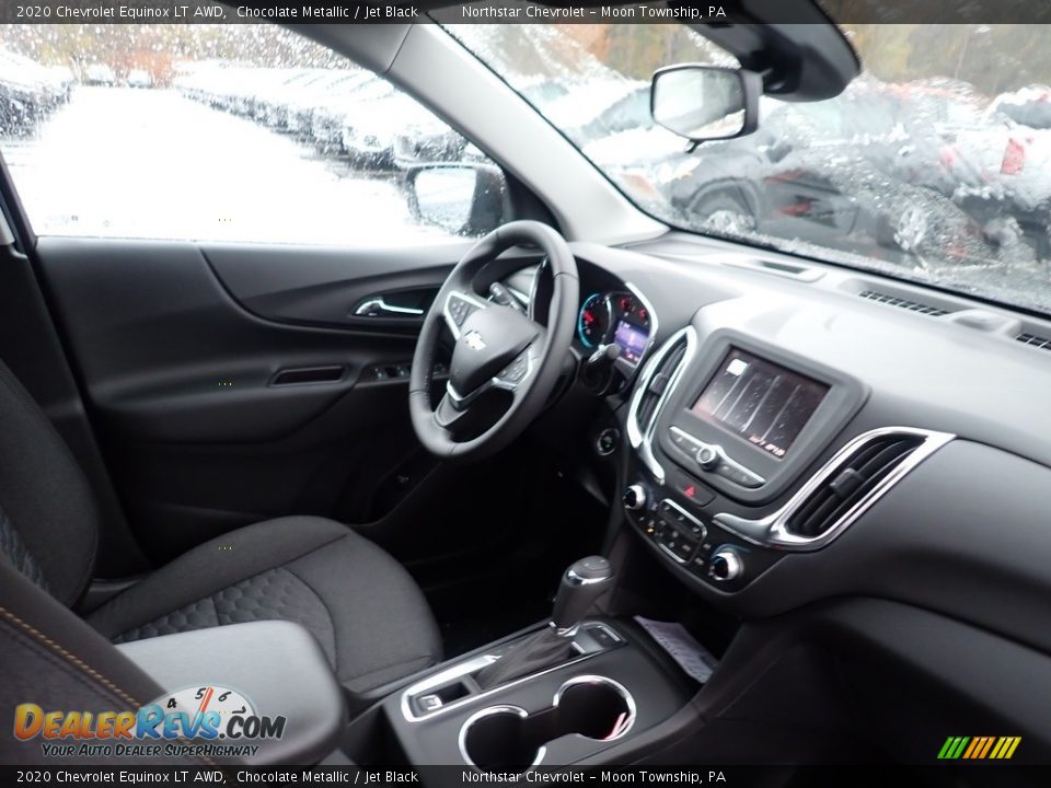 2020 Chevrolet Equinox LT AWD Chocolate Metallic / Jet Black Photo #11