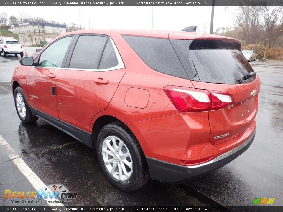 2020 Chevrolet Equinox LT AWD Cayenne Orange Metallic / Jet Black Photo #3