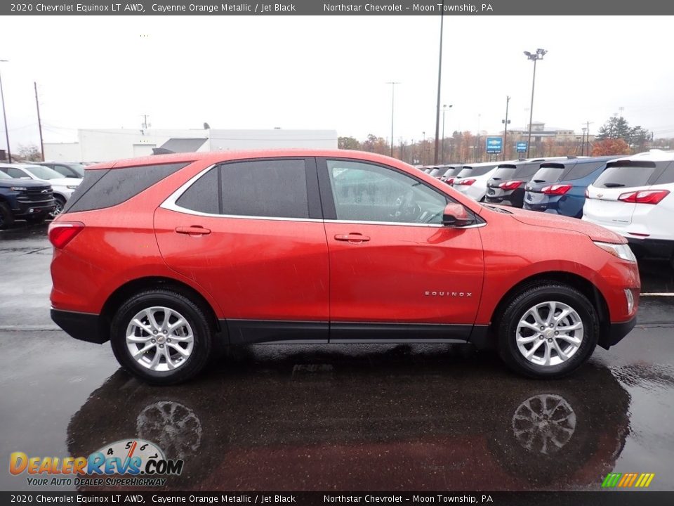 2020 Chevrolet Equinox LT AWD Cayenne Orange Metallic / Jet Black Photo #6