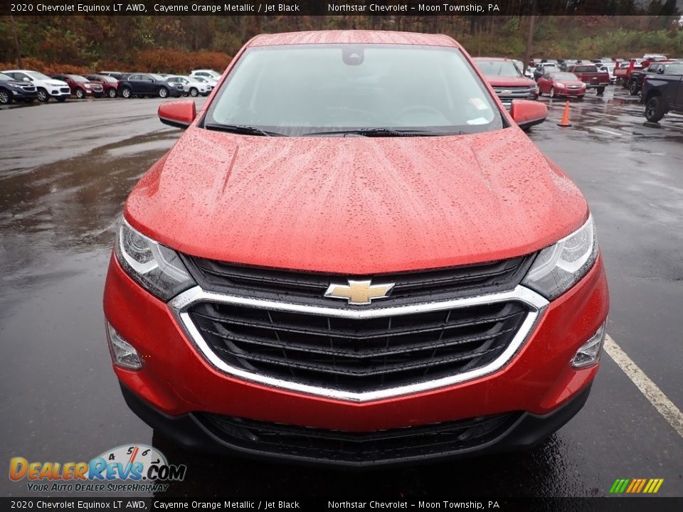 2020 Chevrolet Equinox LT AWD Cayenne Orange Metallic / Jet Black Photo #8