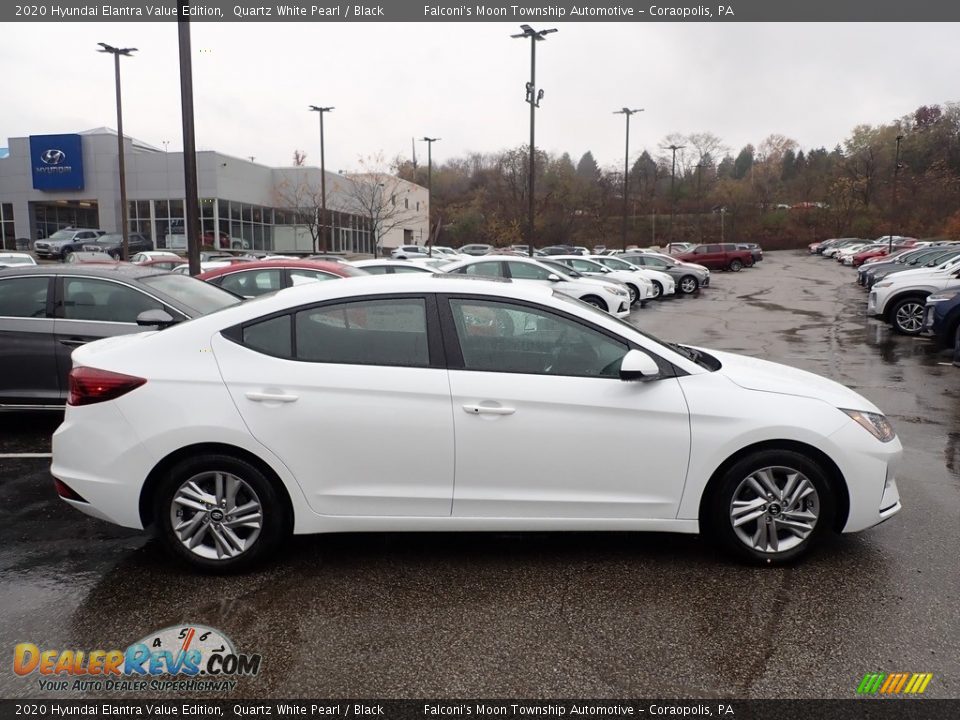 2020 Hyundai Elantra Value Edition Quartz White Pearl / Black Photo #1