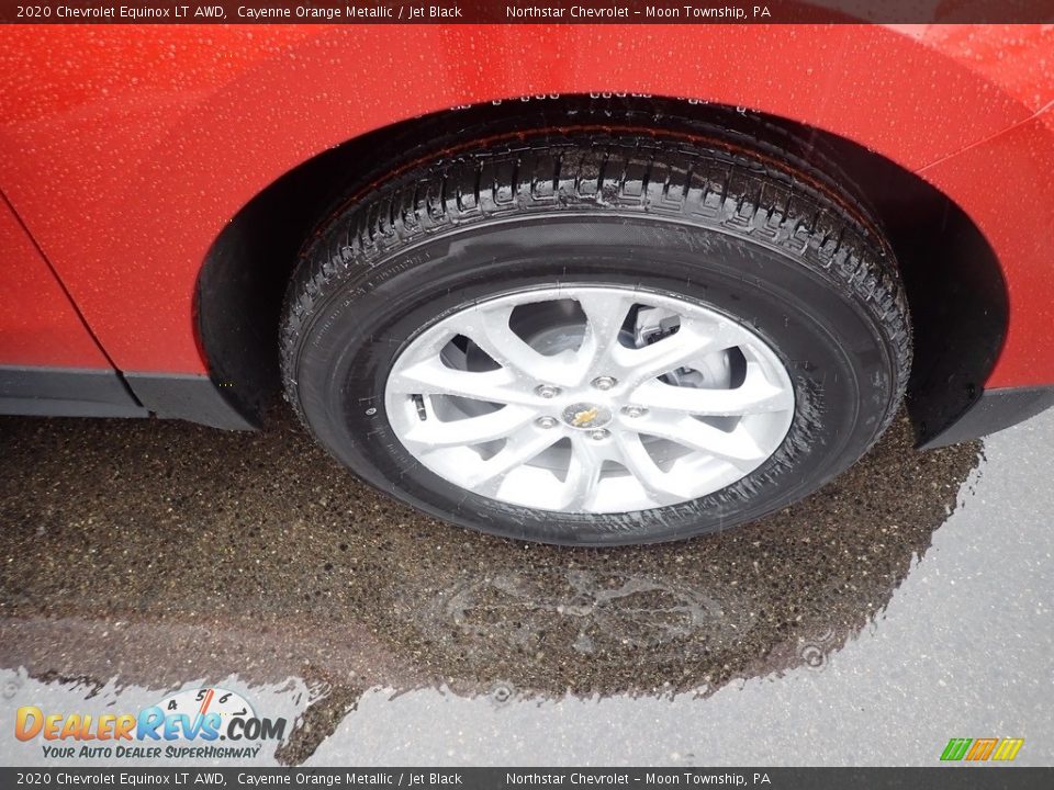 2020 Chevrolet Equinox LT AWD Cayenne Orange Metallic / Jet Black Photo #9