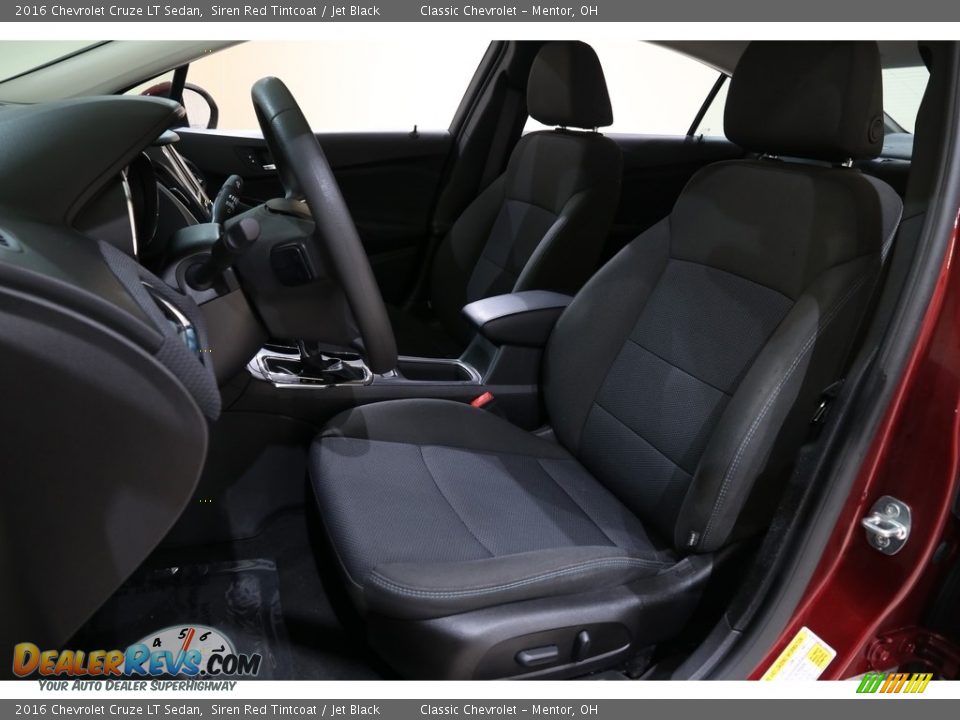 2016 Chevrolet Cruze LT Sedan Siren Red Tintcoat / Jet Black Photo #5