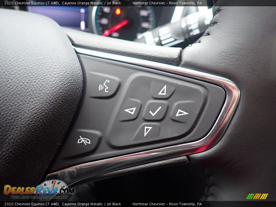 2020 Chevrolet Equinox LT AWD Cayenne Orange Metallic / Jet Black Photo #19