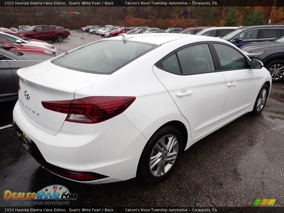 2020 Hyundai Elantra Value Edition Quartz White Pearl / Black Photo #2