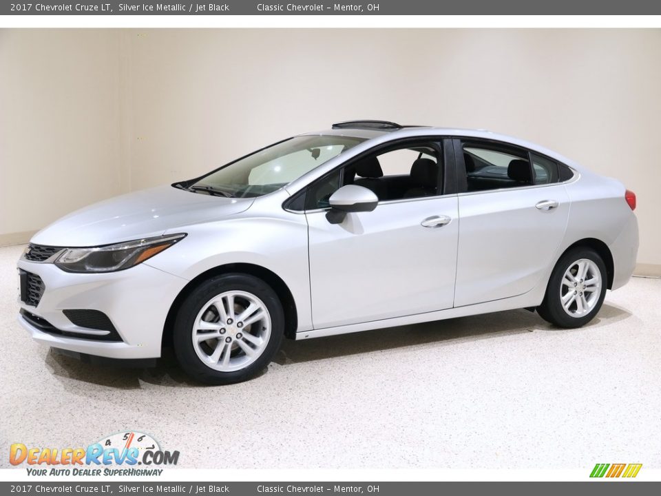 2017 Chevrolet Cruze LT Silver Ice Metallic / Jet Black Photo #3