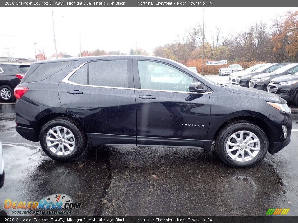 2020 Chevrolet Equinox LT AWD Midnight Blue Metallic / Jet Black Photo #6