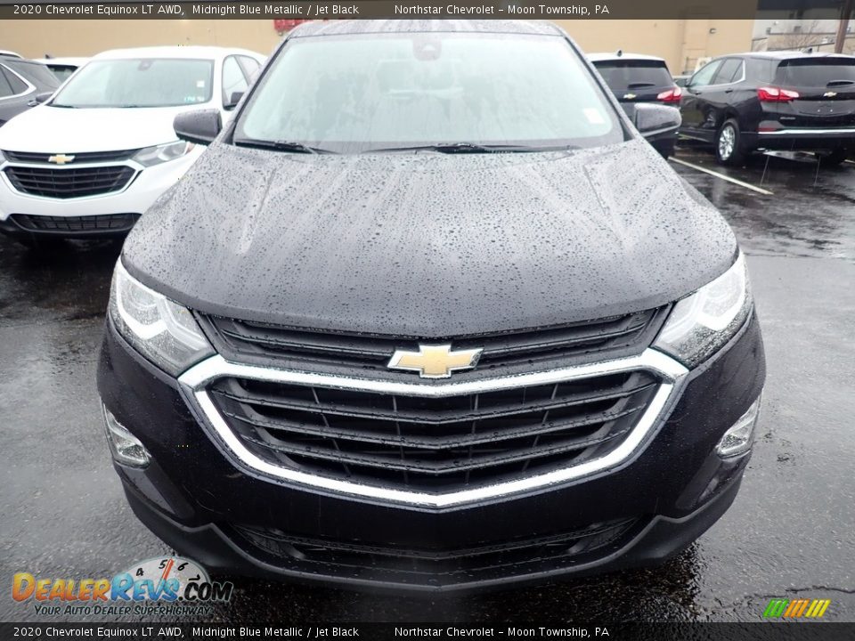 2020 Chevrolet Equinox LT AWD Midnight Blue Metallic / Jet Black Photo #8