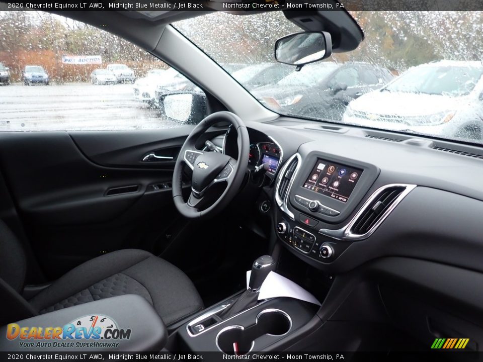 2020 Chevrolet Equinox LT AWD Midnight Blue Metallic / Jet Black Photo #11