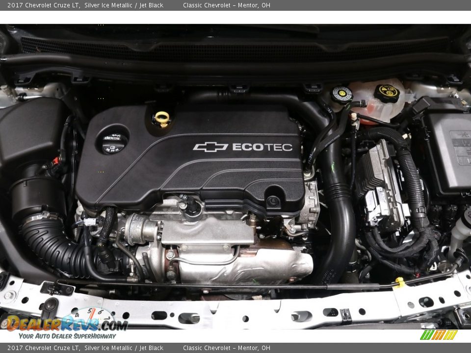 2017 Chevrolet Cruze LT Silver Ice Metallic / Jet Black Photo #19