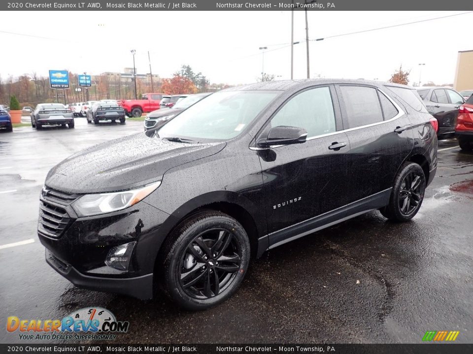 2020 Chevrolet Equinox LT AWD Mosaic Black Metallic / Jet Black Photo #1