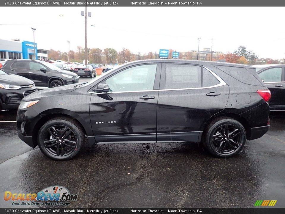 2020 Chevrolet Equinox LT AWD Mosaic Black Metallic / Jet Black Photo #2