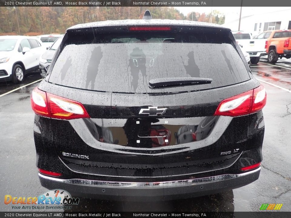 2020 Chevrolet Equinox LT AWD Mosaic Black Metallic / Jet Black Photo #4