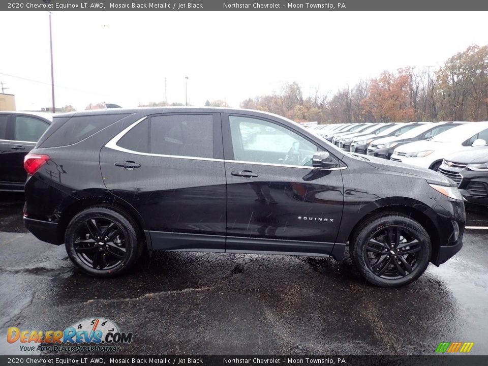 2020 Chevrolet Equinox LT AWD Mosaic Black Metallic / Jet Black Photo #6