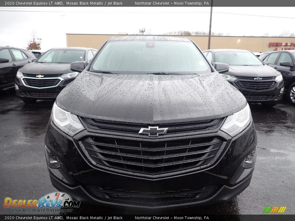 2020 Chevrolet Equinox LT AWD Mosaic Black Metallic / Jet Black Photo #8