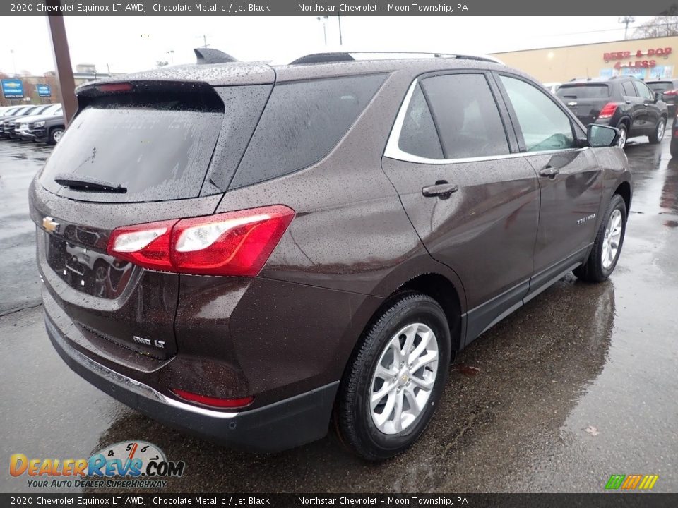 2020 Chevrolet Equinox LT AWD Chocolate Metallic / Jet Black Photo #4