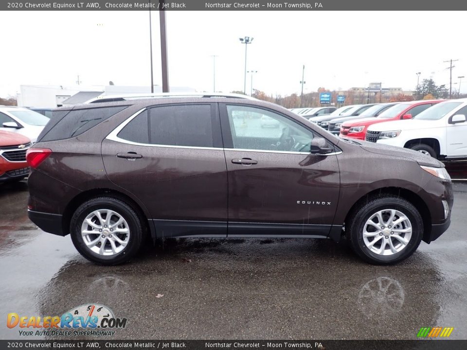 2020 Chevrolet Equinox LT AWD Chocolate Metallic / Jet Black Photo #5