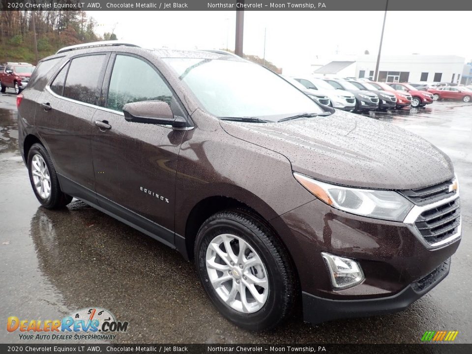 2020 Chevrolet Equinox LT AWD Chocolate Metallic / Jet Black Photo #6