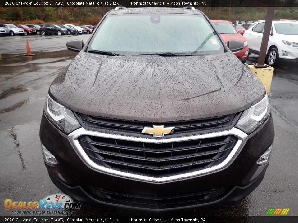 2020 Chevrolet Equinox LT AWD Chocolate Metallic / Jet Black Photo #7