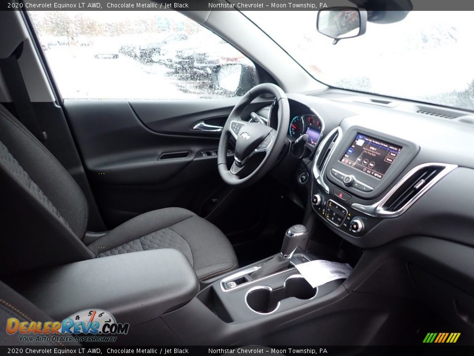 2020 Chevrolet Equinox LT AWD Chocolate Metallic / Jet Black Photo #10