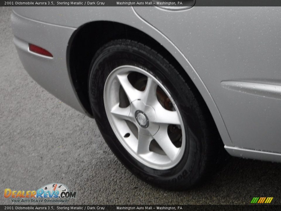2001 Oldsmobile Aurora 3.5 Sterling Metallic / Dark Gray Photo #3