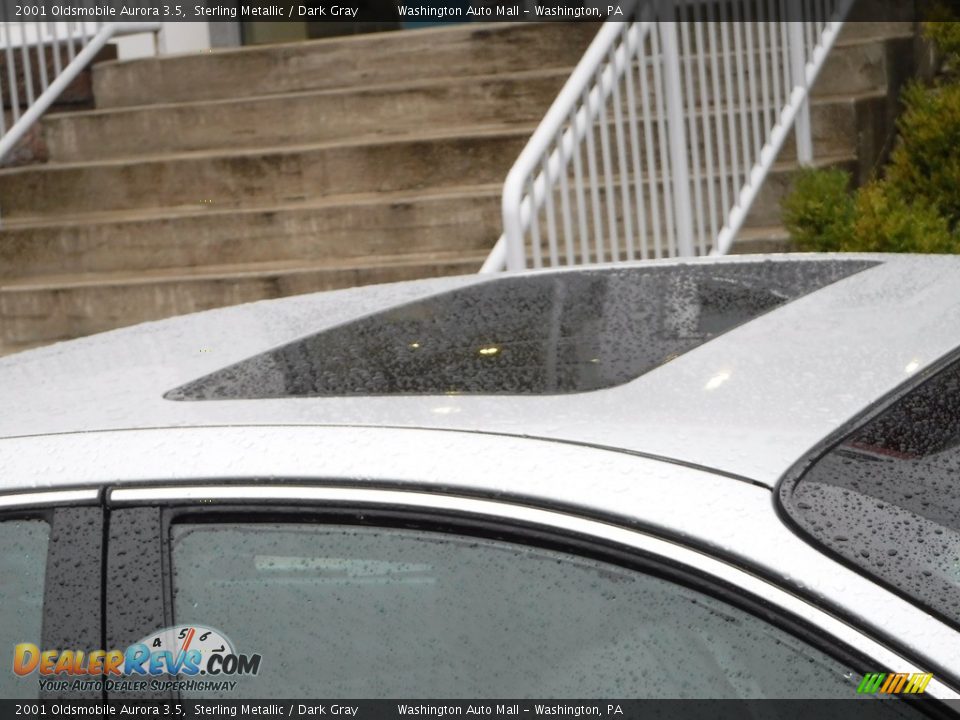 2001 Oldsmobile Aurora 3.5 Sterling Metallic / Dark Gray Photo #4