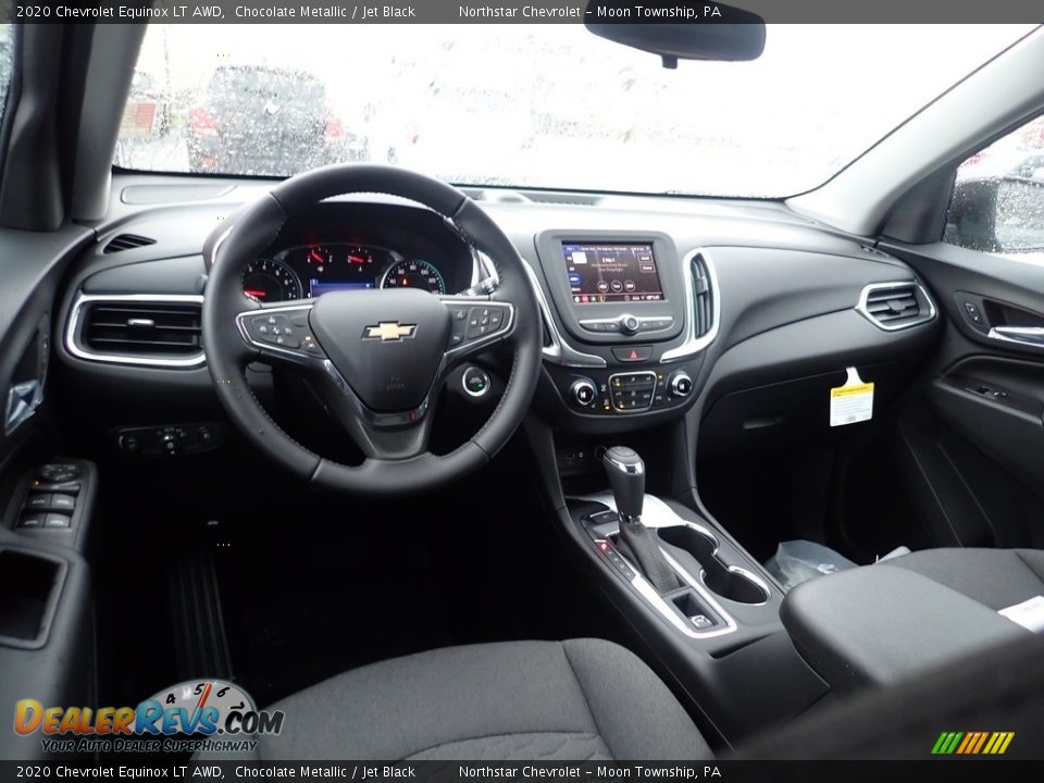 2020 Chevrolet Equinox LT AWD Chocolate Metallic / Jet Black Photo #12