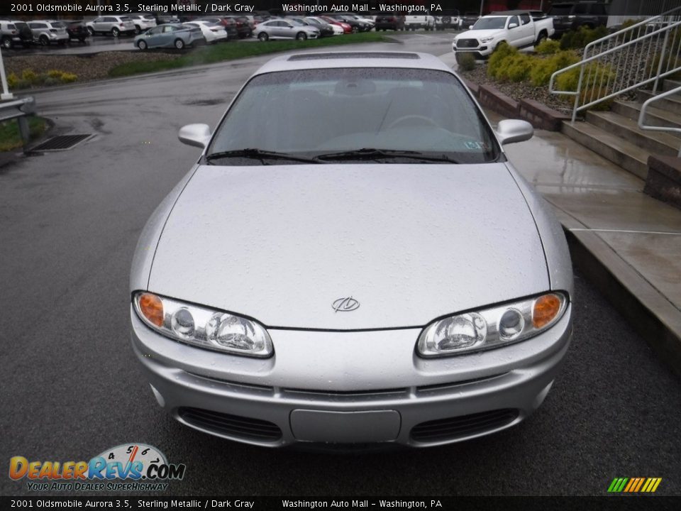 2001 Oldsmobile Aurora 3.5 Sterling Metallic / Dark Gray Photo #5