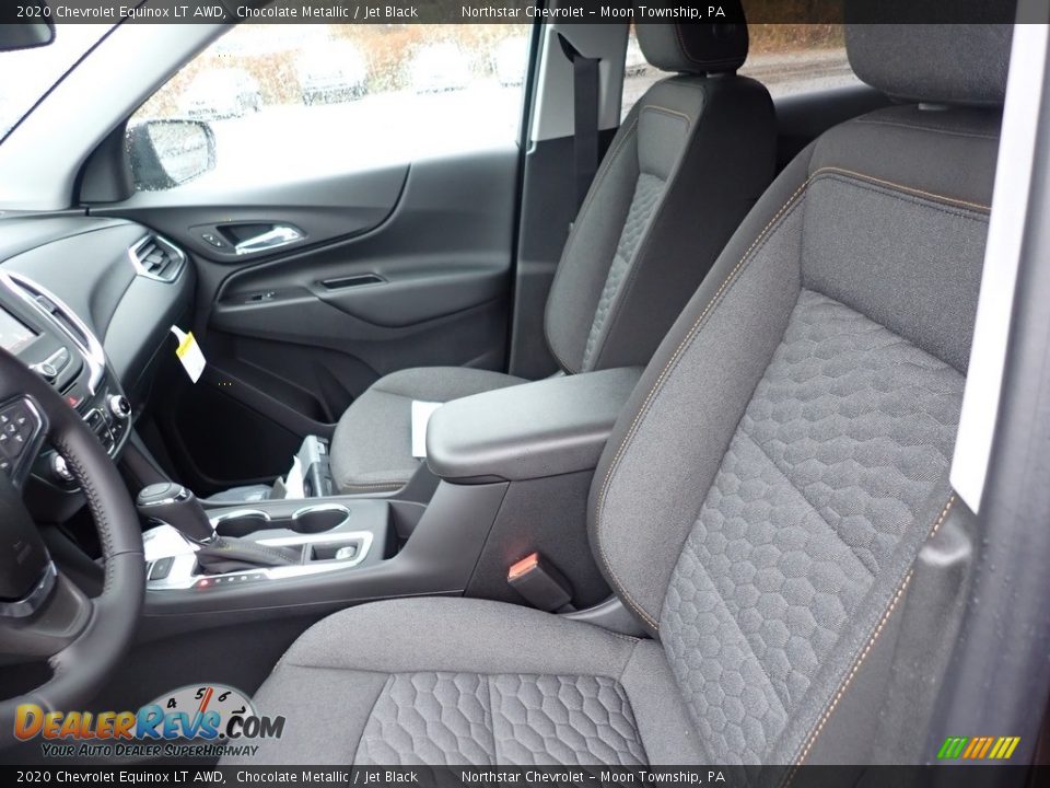 2020 Chevrolet Equinox LT AWD Chocolate Metallic / Jet Black Photo #14