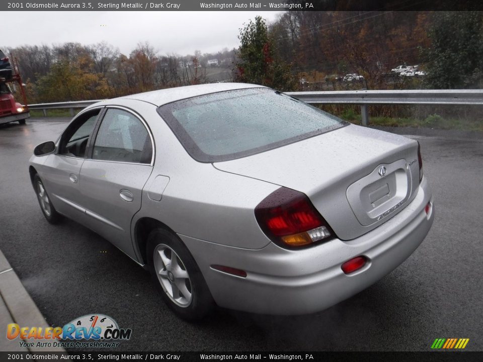 2001 Oldsmobile Aurora 3.5 Sterling Metallic / Dark Gray Photo #8