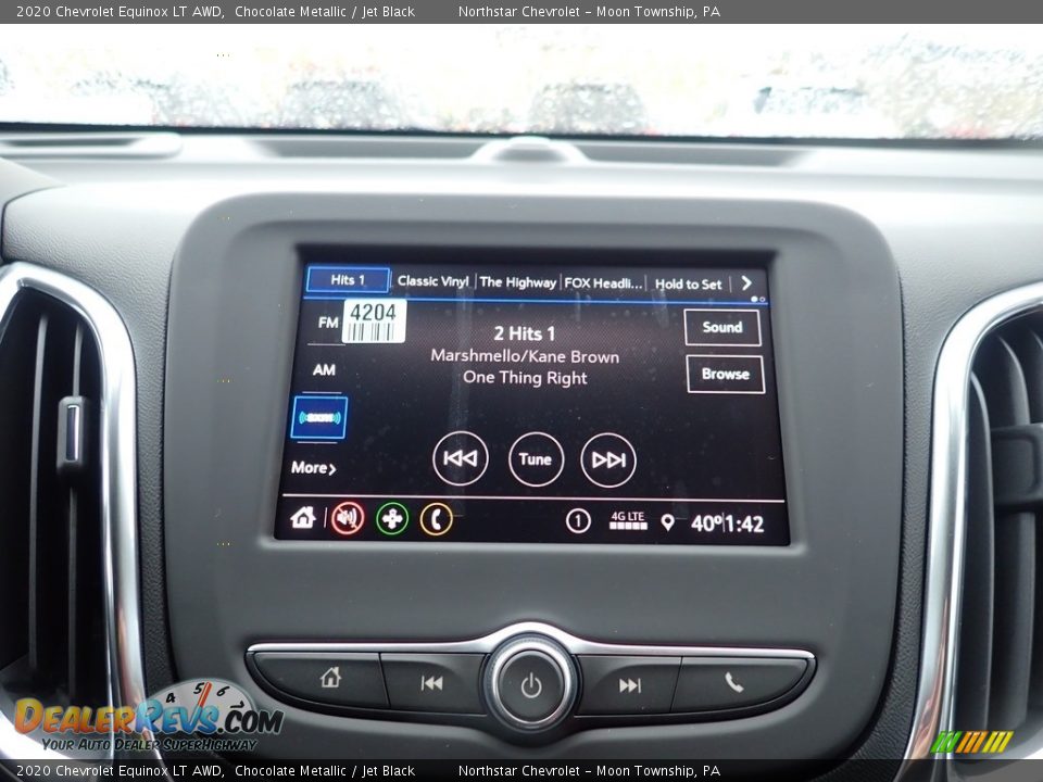 2020 Chevrolet Equinox LT AWD Chocolate Metallic / Jet Black Photo #16