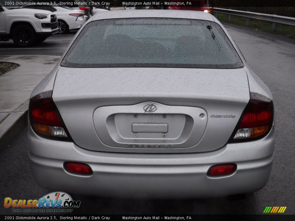 2001 Oldsmobile Aurora 3.5 Sterling Metallic / Dark Gray Photo #9
