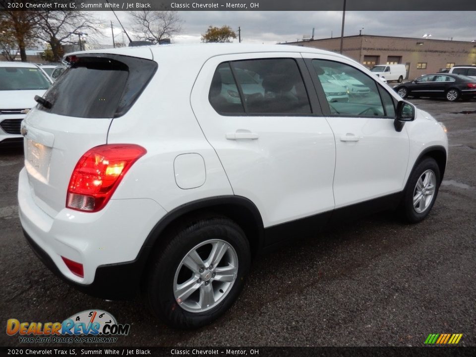 2020 Chevrolet Trax LS Summit White / Jet Black Photo #4