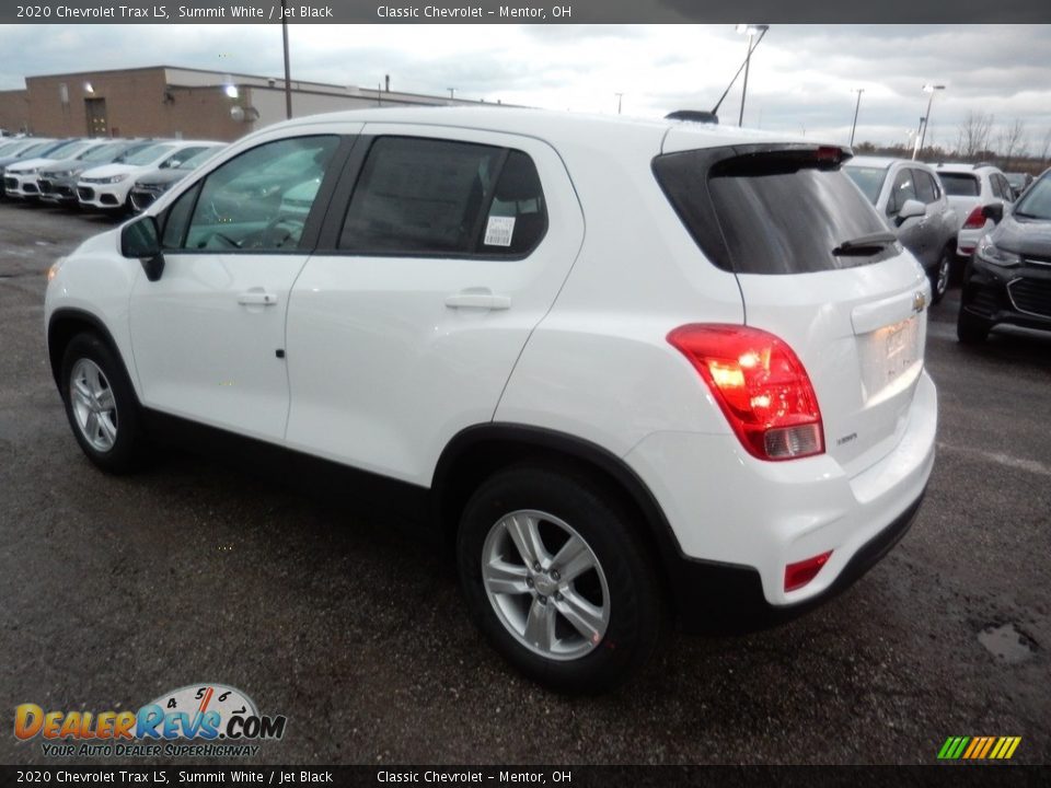 2020 Chevrolet Trax LS Summit White / Jet Black Photo #5