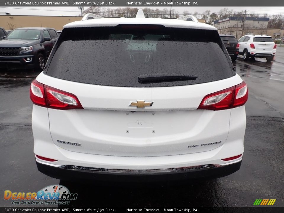 2020 Chevrolet Equinox Premier AWD Summit White / Jet Black Photo #4