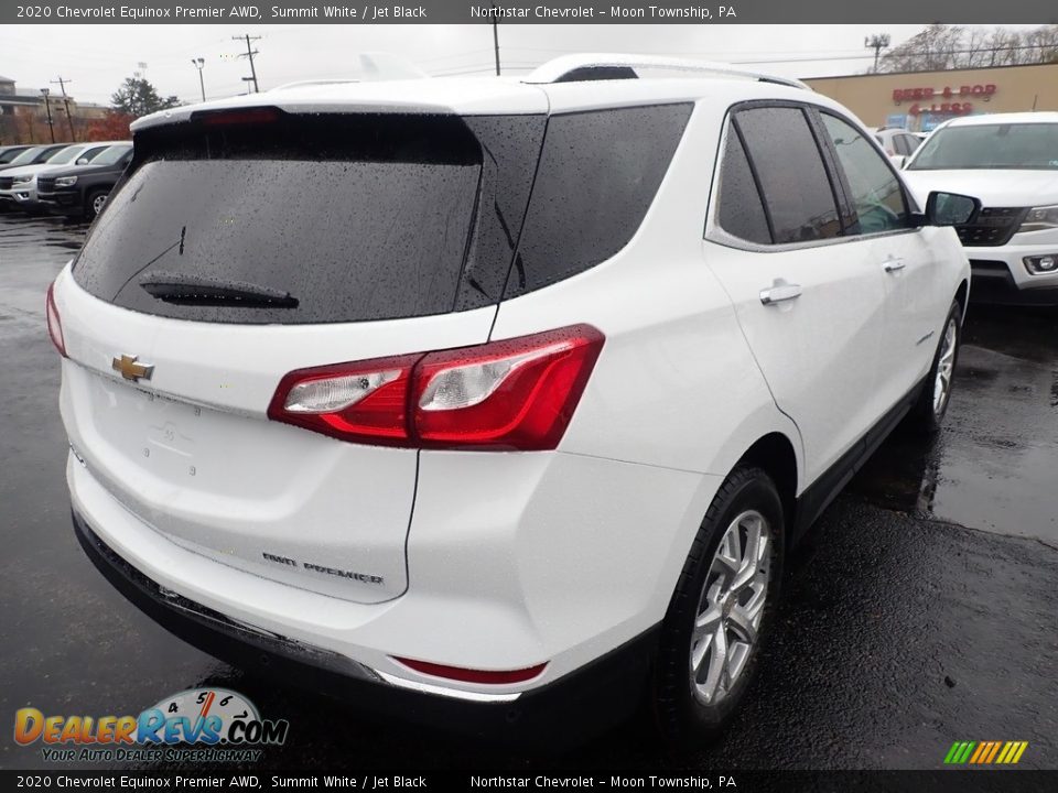 2020 Chevrolet Equinox Premier AWD Summit White / Jet Black Photo #5