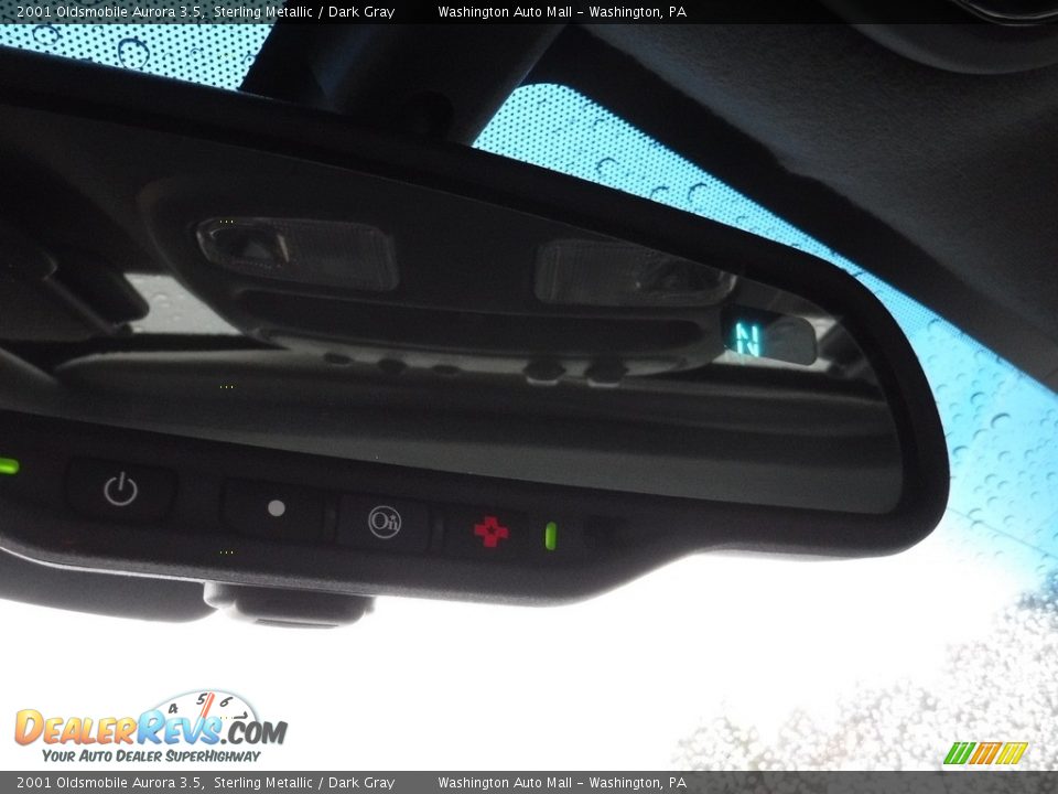 2001 Oldsmobile Aurora 3.5 Sterling Metallic / Dark Gray Photo #21