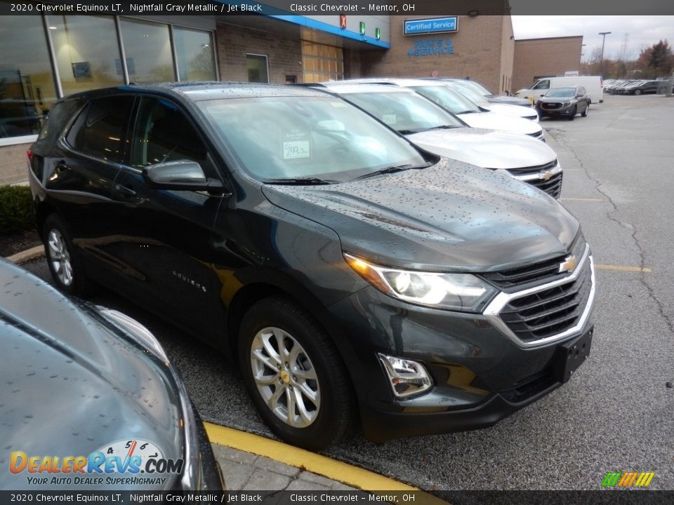 2020 Chevrolet Equinox LT Nightfall Gray Metallic / Jet Black Photo #3
