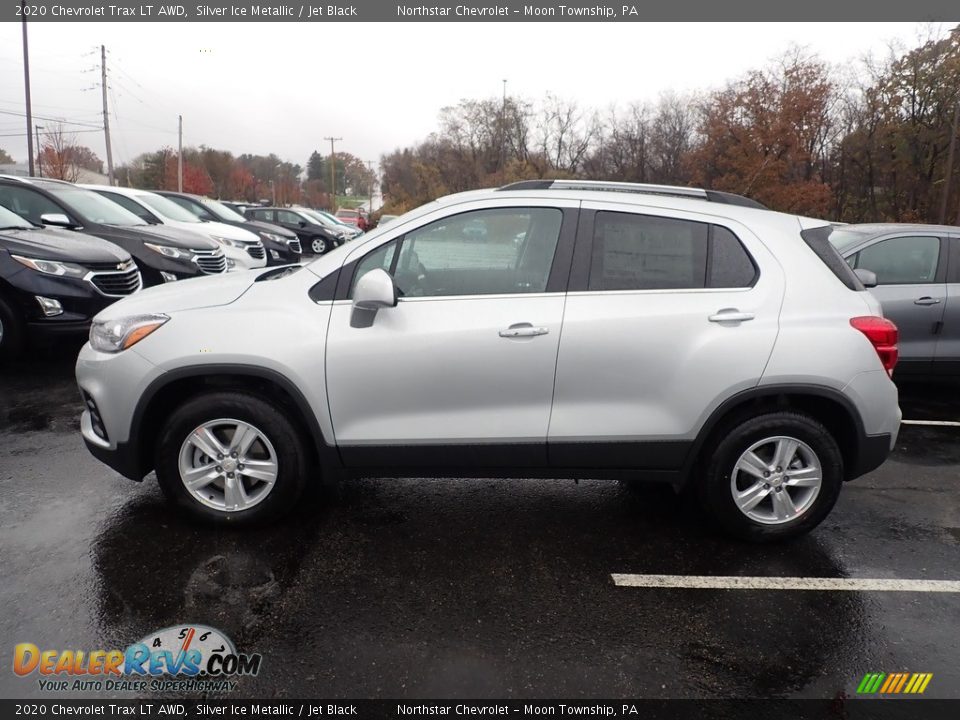 Silver Ice Metallic 2020 Chevrolet Trax LT AWD Photo #2