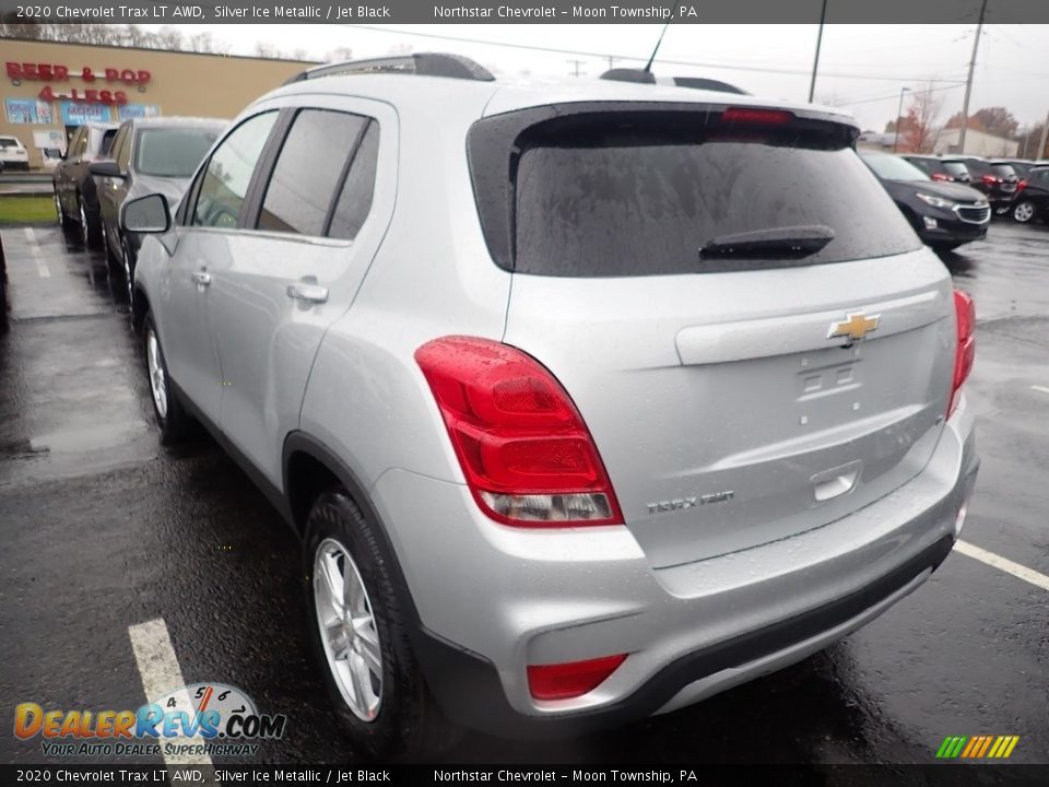 2020 Chevrolet Trax LT AWD Silver Ice Metallic / Jet Black Photo #3