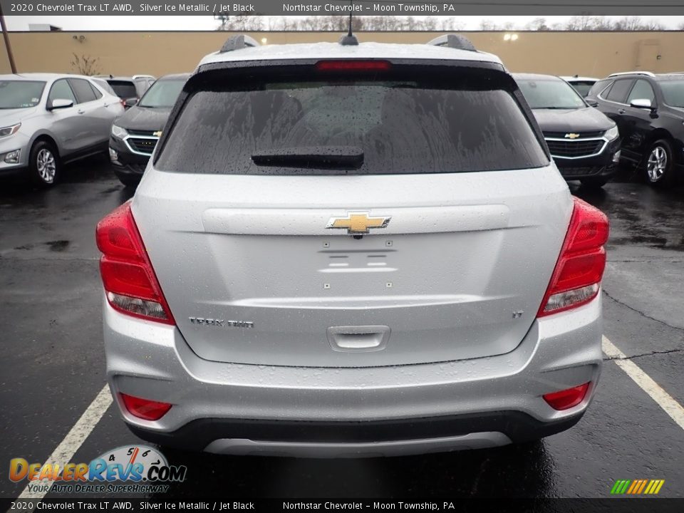 2020 Chevrolet Trax LT AWD Silver Ice Metallic / Jet Black Photo #4