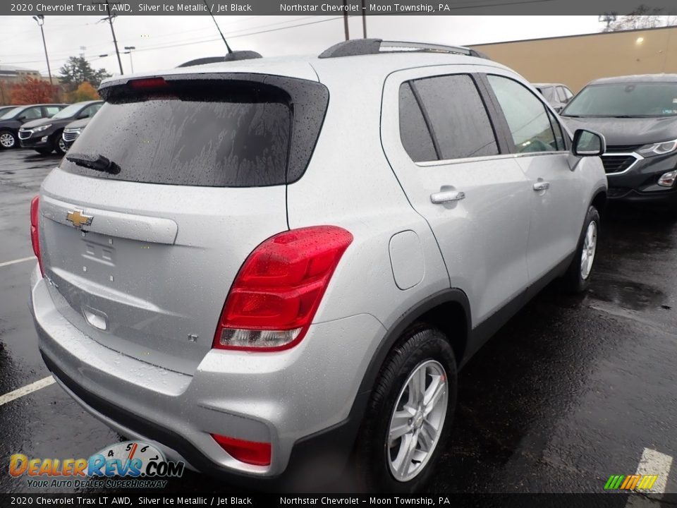 2020 Chevrolet Trax LT AWD Silver Ice Metallic / Jet Black Photo #5