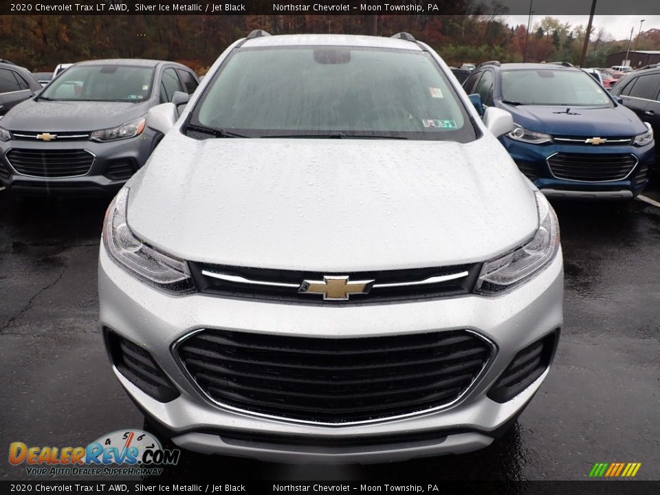 2020 Chevrolet Trax LT AWD Silver Ice Metallic / Jet Black Photo #8